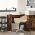 Vidaxl bureau gerookt eiken bewerkt hout 102 x 50 x 75 cm