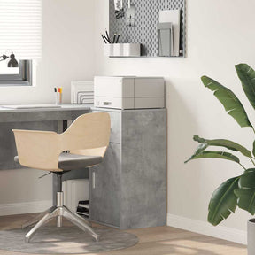 Vidaxl dressoir met lade beton grijs 38 x 34 x 75 cm