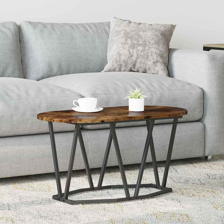 Vidaxl salontafel gerookt eiken 80 x 40 x 40.5 cm