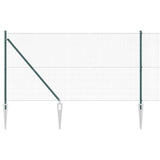 Vidaxl afrasteringspaal groen 10 x 1,4 m (25 x 25 mm gaas)