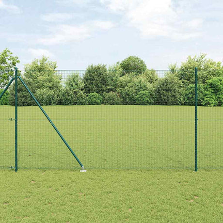 Vidaxl gelast draadhek met grondpennen 10 x 1,6 m pvc-gecoate staal