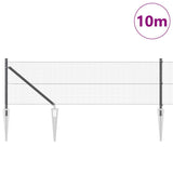 Vidaxl afrasteringspaal grijs 10 x 0,5 m (19 x 19 mm gaas) staal