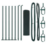 Vidaxl afrasteringspaal groen 10 x 0,4 m (25 x 25 mm gaas)