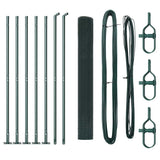 Vidaxl afrasteringspaal groen 10 x 0,8 m (12 x 12 mm gaas)