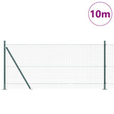 Vidaxl afrasteringspaal groen 10 x 0,8 m (25 x 25 mm gaas)