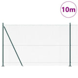 Vidaxl afrasteringspaal groen 10 x 1,4 m (16 x 16 mm gaas)