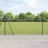 Vidaxl afrasteringspaal grijs 10 x 1,2 m (19 x 19 mm gaas)