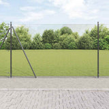 Vidaxl afrasteringspaal grijs 10 x 1,6 m (16 x 16 mm gaas)