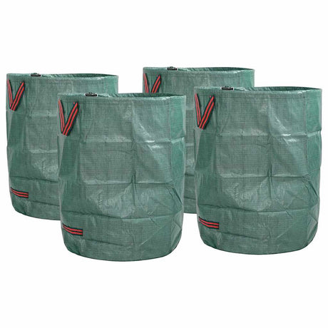 Vidaxl tuinafvalzakken 4 pcs groen 66 x 66 x 83,5 cm polypropyleen