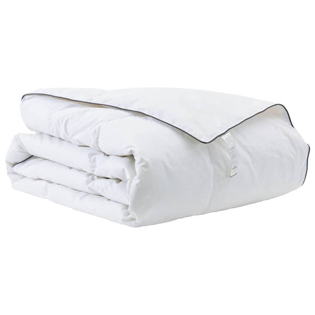 Vidaxl winter dekbed wit 155 x 200 cm veren