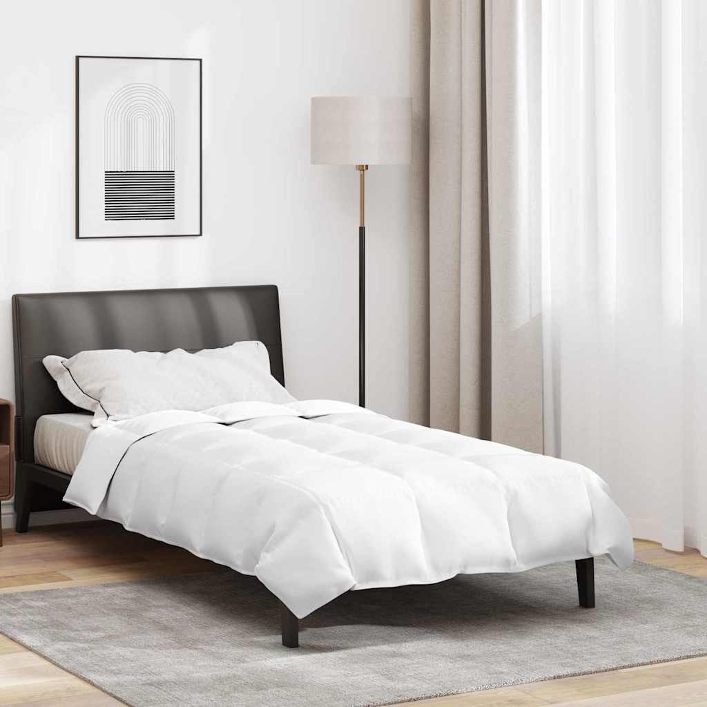 Vidaxl winter dekbed wit 135 x 200 cm veren