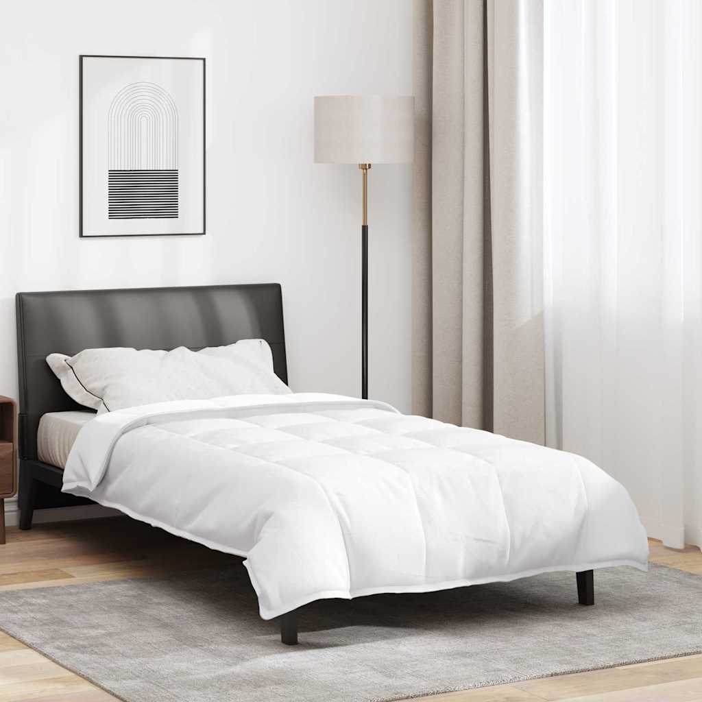 Vidaxl 2-in-1 dekbed wit 135 x 200 cm veren