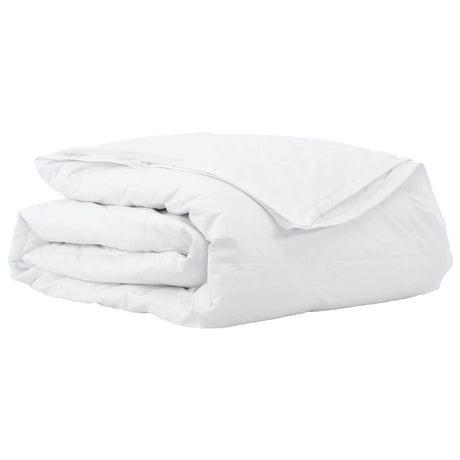 Vidaxl 2-in-1 dekbed wit 200 x 200 cm veren