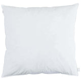 Vidaxl hoofdkussen met kussen wit 50 x 50 cm veren