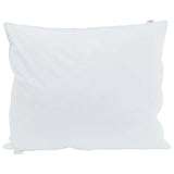 Vidaxl hoofdkussen met kussen 2 pcs wit 60 x 70 cm veren