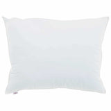 Vidaxl hoofdkussen met kussen wit 50 x 75 cm katoen