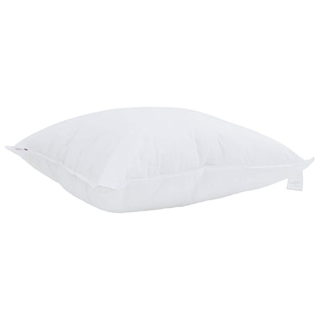Vidaxl hoofdkussen met kussen 2 pcs wit 80 x 80 cm katoen