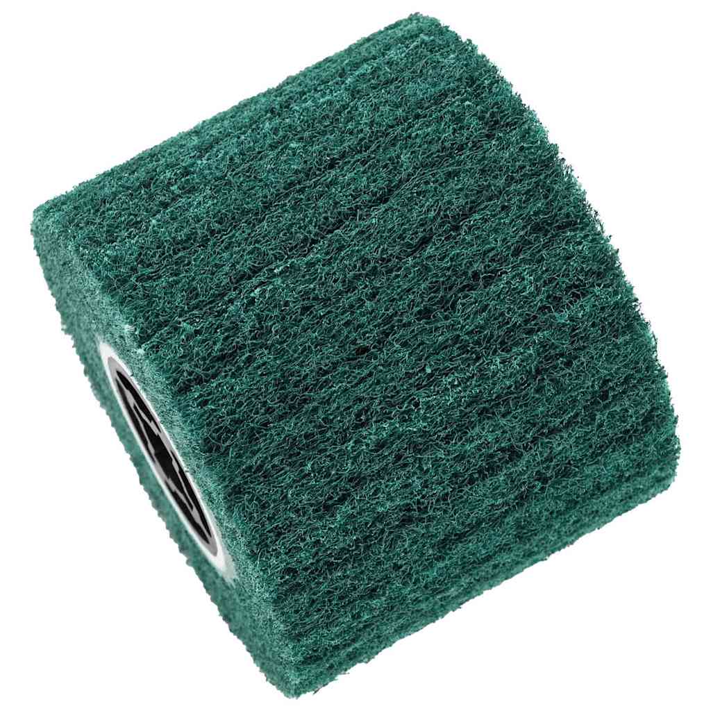 Vidaxl schuurrollen 3 pcs groen 12 x 12 x 10 cm synthetische vezel