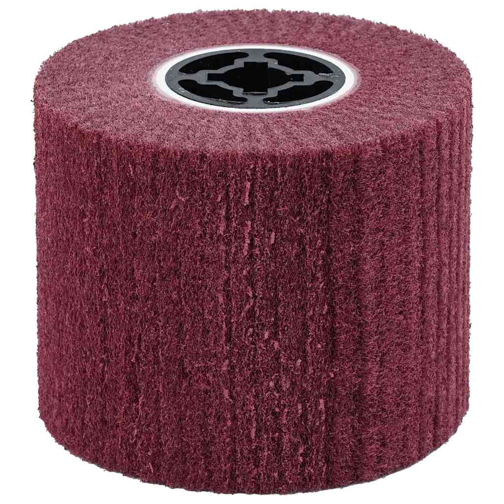 Vidaxl schuurrollen 3 pcs rood 12 x 12 x 10 cm synthetische vezel