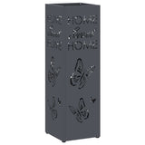 Vidaxl paraplu standaard antraciet 15,5 x 15,5 x 49 cm metaal