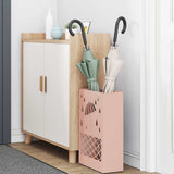 Vidaxl paraplu standaard roze 28 x 12 x 41 cm staal