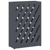 Vidaxl paraplu standaard antraciet 28 x 12 x 41 cm staal