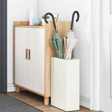 Vidaxl regen paraplu standaard wit 28 x 12 x 41 cm staal