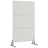 Vidaxl privacyscherm grijs 100 x 50 x 180 cm staal
