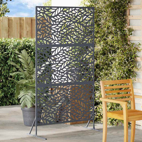 Vidaxl privacyscherm 100 x 50 x 180 cm staal antraciet