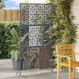 Vidaxl privacyscherm antraciet 100 x 50 x 180 cm staal