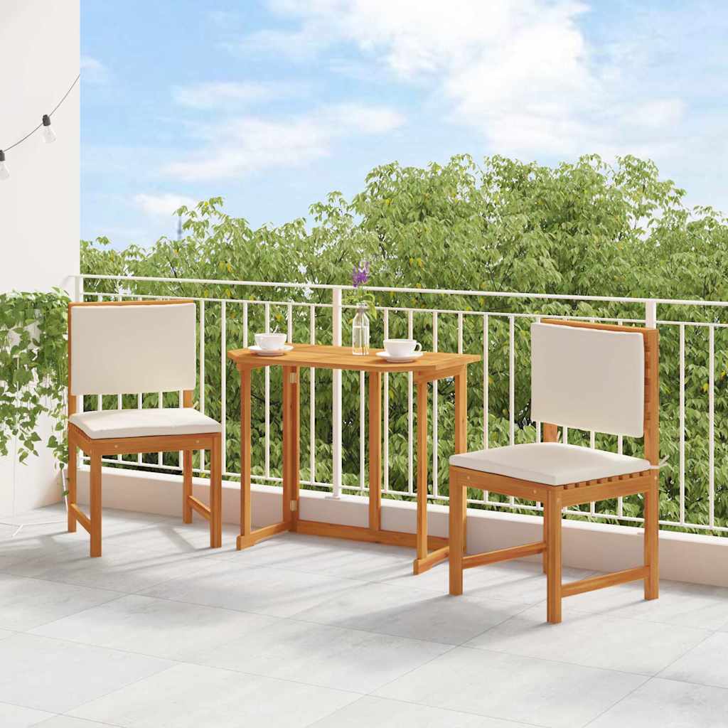 Vidaxl 2 st tuinstoel massief acaciahout bruin