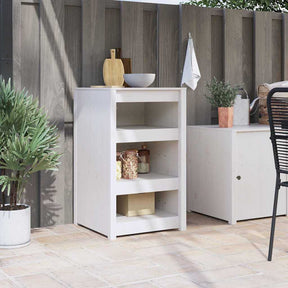 Vidaxl keukenkast meppel wit 55 x 55 x 92 cm massief grenenhout