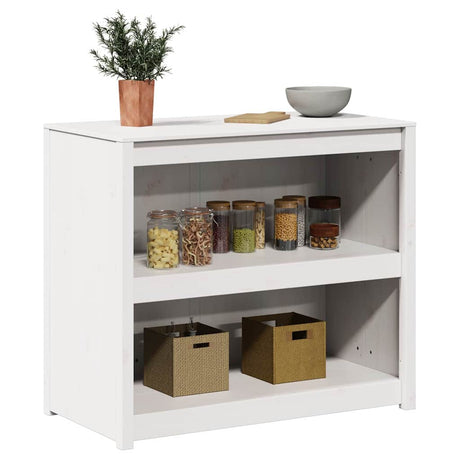 Vidaxl keukenkast meppel wit 106 x 55 x 92 cm massief grenenhout