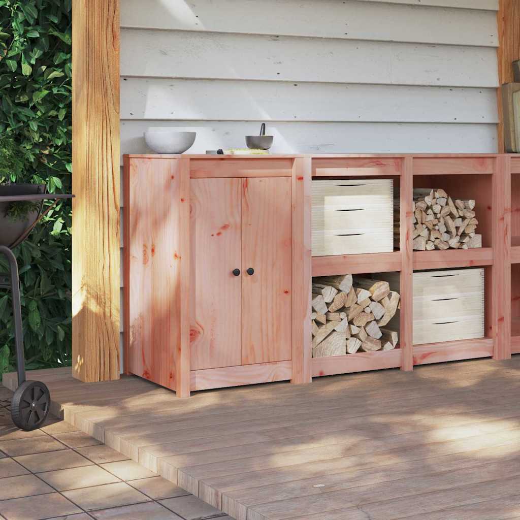 Vidaxl keukendeur bruin 50 x 9 x 82 cm massief douglas
