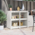 Vidaxl keukenkast meppel warmwit 106 x 55 x 92 cm
