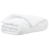 Vidaxl dekbed wit 200 x 155 x 4 cm polyester