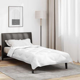 Vidaxl 2-in-1 dekbed wit 155 x 200 cm polyester