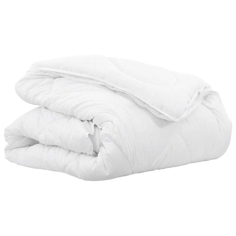 Vidaxl 2-in-1 dekbed wit 240 x 260 cm polyester