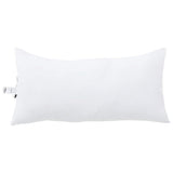 Vidaxl hoofdkussen met kussen 2 pcs wit 61 x 41 x 20 cm polyester