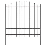 Vidaxl tuinhek grijs 170 x 215 cm gepoedercoat staal