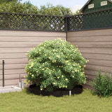 Vidaxl worteldoek zwart 0,7 x 3 m polyetheen