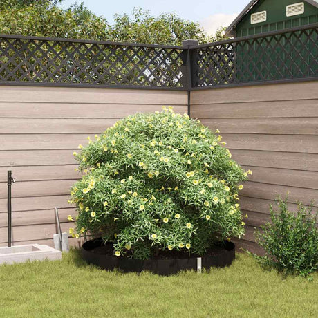 Vidaxl worteldoek zwart 0,7 x 3 m polyetheen