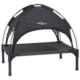 Vidaxl hondenbed zwart 62 x 48 x 61 cm staal