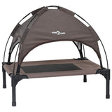 Vidaxl hondenbed bruin 76 x 62 x 70,5 cm staal