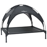 Vidaxl hondenbed zwart 104 x 86 x 84,5 cm staal
