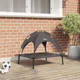 Vidaxl hondenbed bruin 63 x 49,5 x 60 cm staal