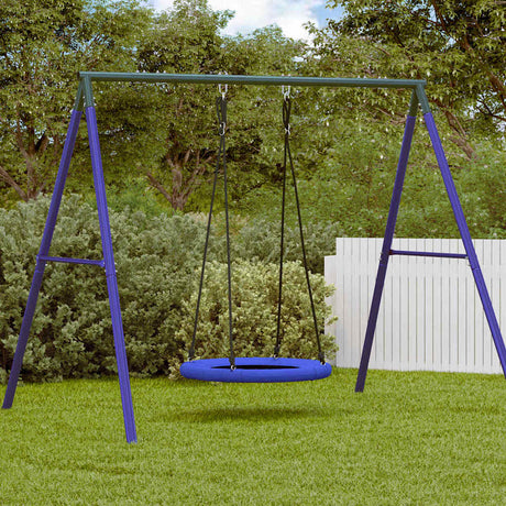 Vidaxl nestswing blauw 100 x 100 x 180 cm kunststof