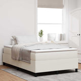 Vidaxl platform bedframe crème 120 x 200 cm katoen stof