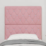 Vidaxl hoofdbord roze 80 cm fluweel