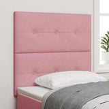 Vidaxl hoofdbord roze 100 cm fluweel